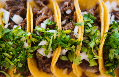 Tacos close up